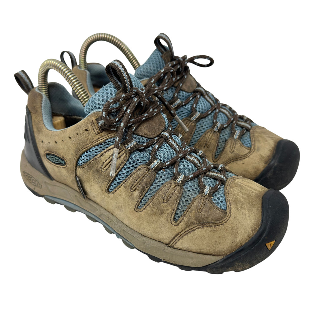 KEEN Bryce Waterproof Low Hiking Shoes Womens 7 Brown Trail Outdoor Gorpcore